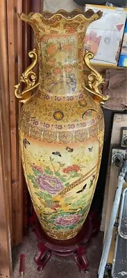 $500 • Buy Royal Satsuma Vase - Large 54”tall