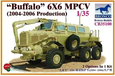 Bronco Models CB35100 1:35  Buffalo  6x6 MPCV Utility Vehicle Model Kit • $49.99