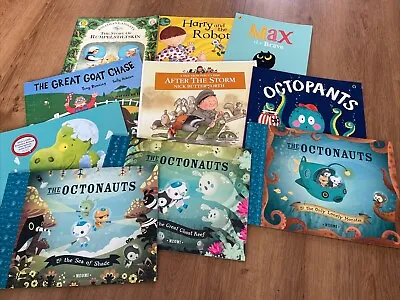 Childrens Picture Books Bundle X 10 Story Kids Inc Octonauts Max The Brave • £7.99