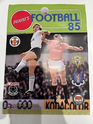 Vintage RARE PANINI FOOTBALL 1985 100% COMPLETE ALBUM • £150