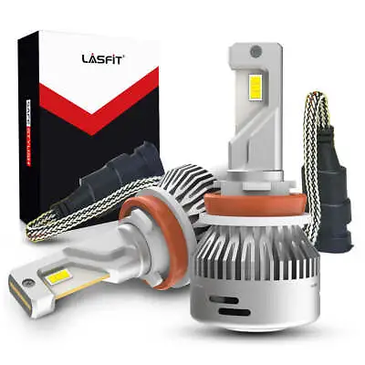 Lasfit LED Fog Light Bulbs For Toyota RAV4 2013-2020 Tundra 2014-2020 60W H11 • $54.99