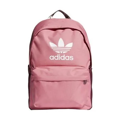 $44.95 • Buy Adidas Originals Rose Adicolor 25L Backpack School/Work/Gym FREE DELIVERY 