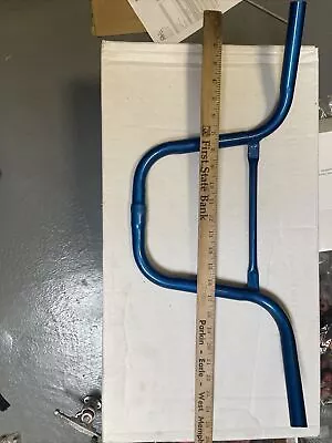 BMX Handlebars Blue Some Scratches NOS • $18.50