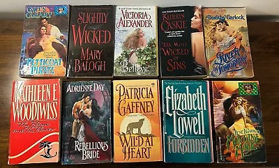 Lot Of 10- Historical Romance Paperback Books • $19