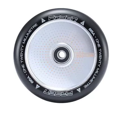 FASEN HYPNO HOLLOW CORE PRO SCOOTER WHEEL - 120mm - DOT CHROME • $34.99