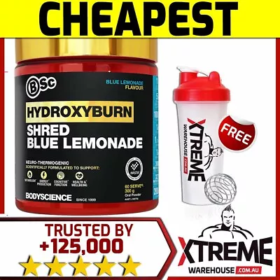 Bsc Hydroxyburn Shred 60 Srv/body Science Fat Burn Loss Hydroxy Green Tea Tx100% • $49.90
