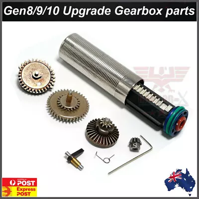 Upgrade Gearbox Piston Metal Gear Cylinder Plunger Head Gen8 9 10 Gel Blaster OZ • $29.95