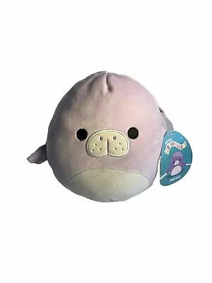 Squishmallows 7  MARIUS The MANATEE RARE Purple Plush NWT • $13.99