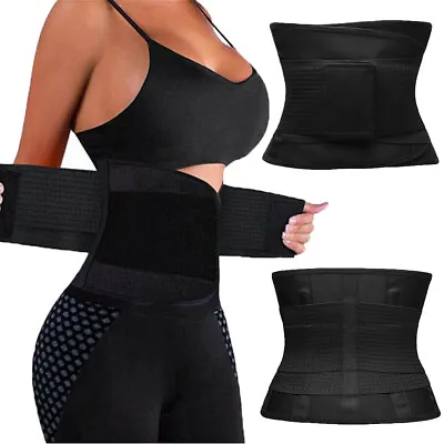 Waist Girdle Belt Sport Body Shaper Cincher Trainer Tummy Corset Belly Training • £5.89