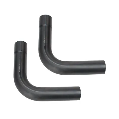 3-1/2  Inch 90 Degree Steel Mandrel Bend Exhaust Pipe Tubing Pair • $45.99