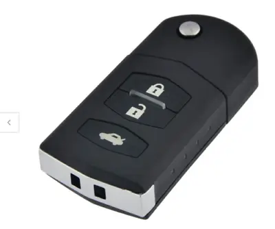 Remote Flip 3 Buttons Key Fob Case Shell Blade For Mazda 2 3 5 6 8 RX8 MX5 +LOGO • $5.98