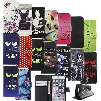 $18.99 • Buy Phone Case Protection Cover Wallet Faux Leather 360 Degree Stand Function New