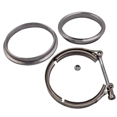$21.57 • Buy T-304 4 Inch 4  V Band Clamp Stainless Steel For Flanges Exhaust Pipes