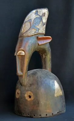 MENDE (Sierra Leone) Heaume African Mask: Www.art-afric.com • $309.43