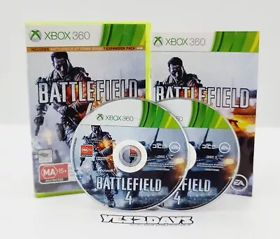 Battlefield 4 | Xbox 360 Game Complete With Manual • $9.95