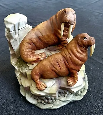 Cyrus Noble WALRUSES Whiskey Decanter 1978 HAAS Brothers San Francisco 0560/4494 • $33