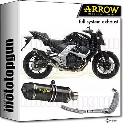 Full System Exhaust Rc Carbon C Race-tech Arrow Kawasaki Z750 Z-750 R 11/14 • $1317.80