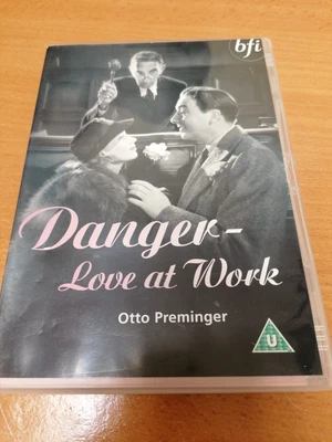 £0.99 • Buy DANGER - LOVE AT WORK DVD (Region 2) BFI Otto Preminger With Booklet !