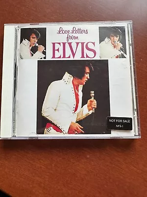 Love Letters From Elvis By Elvis Presley (CD Oct-1992 RCA) - Promo Copy • $6.64