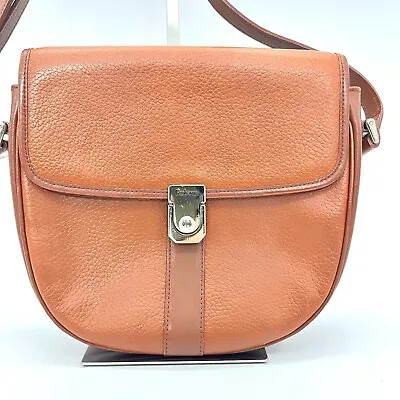 Burberrys  Crossbody Bag Shoulder Bag Leather Vintage Auth • $113