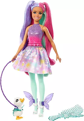 Barbie A Touch Of Magic Doll & Accessories The Glyph With Fantasy Outfit Pet  • $32.99