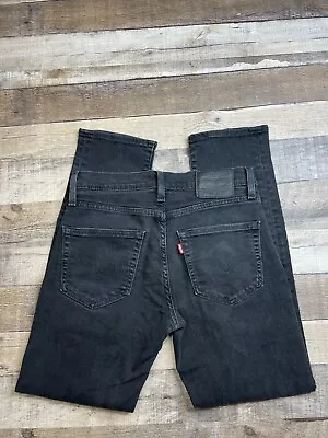 Levis 511 Men 29 X 28 Black Premium Denim Skinny Jeans Pants Stretch Tag 30x30 • $24.99