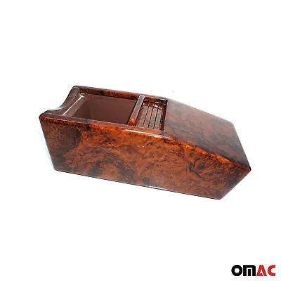 Console Cassette Center Storage Box For Mercedes S Class W126 C126 Walnut Wood • $349.90