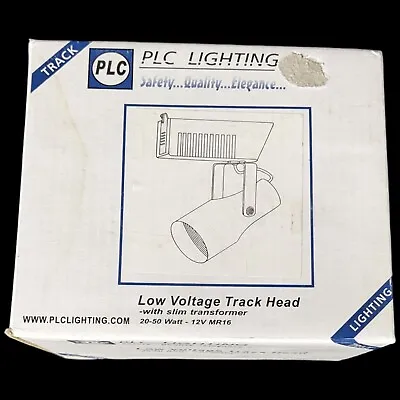 MR16 Track Light Head With Slim Transformer Low Voltage 12 Volt White • $25.57