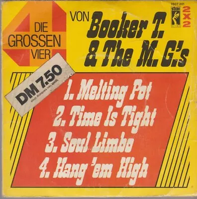 Booker T. & The MG´s Die Großen 4 Doppel 7  Im Klapp-Cover (Melting Pot) • £8.59