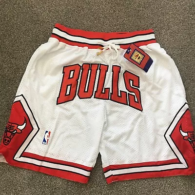 Chicago Bulls Basketball Shorts Size M Adult New With Tags • £10