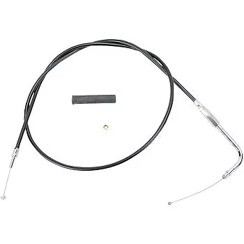 DRAG SPECIALTIES 0650-0343 48-1/2  Black Vinyl Throttle Cable • $39.95