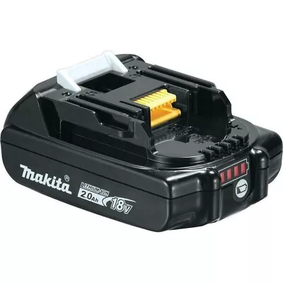 Makita BL1820B 18-Volt 2.0Ah LXT Lithium-Ion Slide Style Compact Battery Fuel G. • £44.99