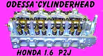 Honda Civic Ex Del Sol 1.6 Vtec#p2j Sohc Cylinder Head 96-99 Early Version Reman • $500