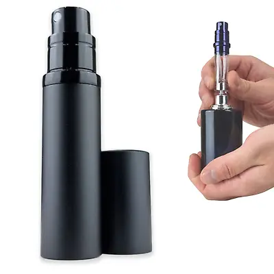 Refillable Perfume Atomiser (5 Ml) Premium Travel Bottle Aftershave Spray Pump • $13.42