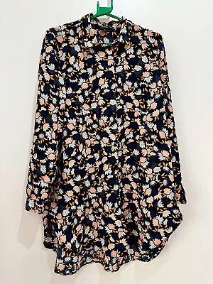 Monki Ladies Shirt Dress Multicoloured Size S • $12.63