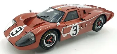 Exoto 1/18 Scale Diecast 18052 - 1967 Ford GT40 MKIV - Satin Aluminum • $533.99