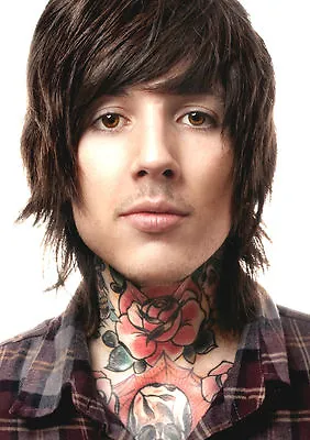 A3 Size - Oli Sykes Bring Me The Horizon 3 Musician Gift / Wall Decor Art Poster • £4.99