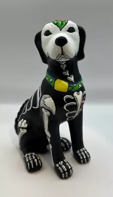 Day Day Of The Dead Dog Dia De Los Muertos Labrador Retriever Statue Original • $175