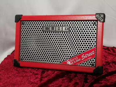 Roland Cube Street Red Battery Powered Stereo Combo Amplifier From Japan • $787.25