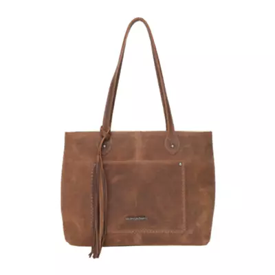 Montana West Genuine Leather Concealed Carry Wide Tote • $99.99