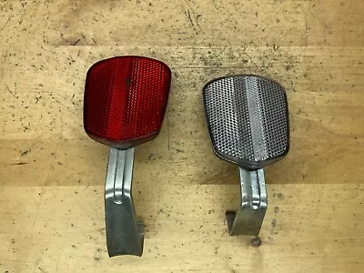 CatEye RR-350-WZ White + Red Front + Rear Bike Reflector Set W/ Brake Mount • $18.74