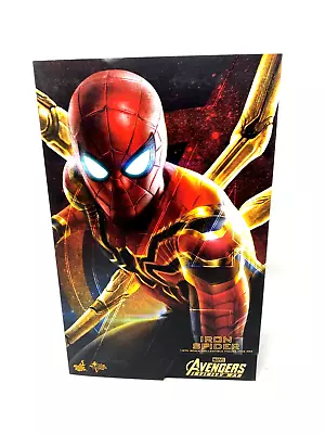 Hot Toys MMS482 Spider-Man Avengers Iron Spider Infinity War 1/6th Scale Figure • $199.99