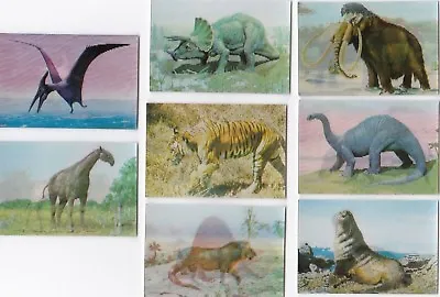 £4.99 • Buy Cigarette Trade Cards Dinosaurs 3D Kellogg Prehistoric Monsters 1985 Mint Set