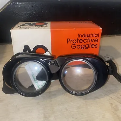 Vintage American Optical Industrial Protective Goggles • $15