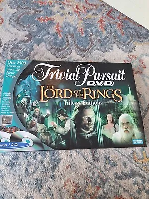 The Lord Of The Rings Trilogy Edition Trivial Pursuit DVD • £10