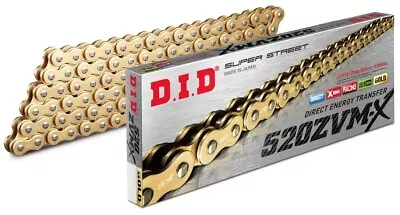 DID 520 ZVM-X Gold X-Ring Superbike Drive Chain ( All Lengths ) • £105