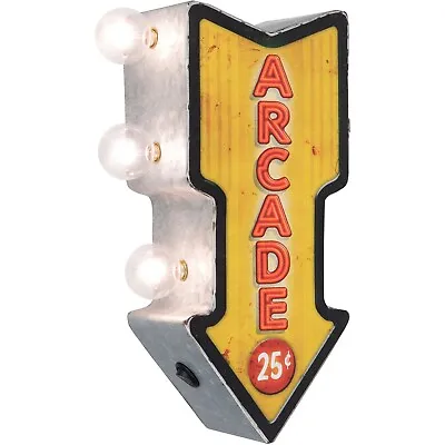 Arcade Double-Sided Marquee LED Sign With Retro Vintage Design • $39.99