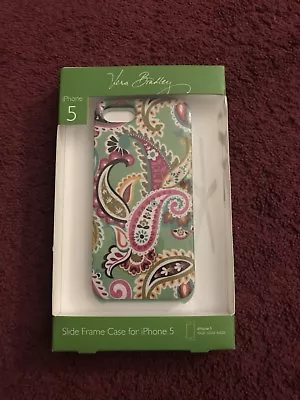 Vera Bradley Tutti Frutti Paisley IPhone 5 Slide Frame Phone Case MSRP $38 • $15.99