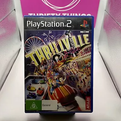 🇦🇺 Thrillville PS2 Game PlayStation 2 Game PAL Atari Theme Park Builder Design • $14.29