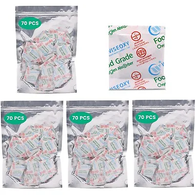 50CC 280 Packets Oxygen Absorbers For Food Storage For Long Term Food • $18.99